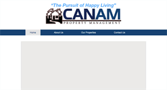 Desktop Screenshot of canampm.com